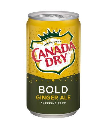 Canada Dry Bold Ginger Ale Mini Cans 7.5 fl oz - 6 Pack - Buy Online on GoSupps.com