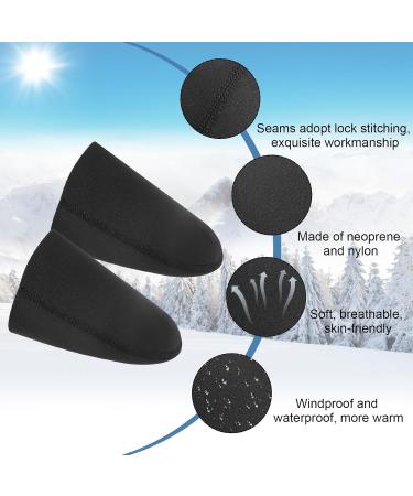 Neoprene Toe Warmers - 2 Pairs for Winter Sports & Hiking | S & M Sizes | Thermal Toe Protection - Buy Online on GoSupps.com