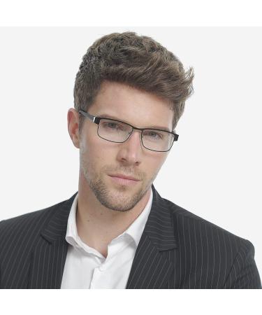 CRGATV 3-Pack Blue Light Blocking Metal Reading Glasses for Men - Anti UV/ Eye Strain - +2.25 Magnification - 3 Pack Mix Colors - Buy Online on GoSupps.com