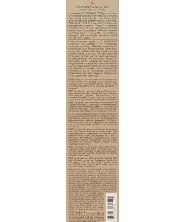 L'ANZA Keratin Healing Oil Cleansing Cream 300 ml - Buy Online on GoSupps.com