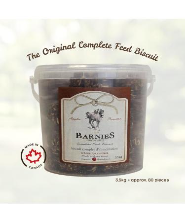Barnie s All-Natural Horse Treats Vitamin-Enhanced Locally Sourced Canadian-Made Biscuits for Horses | 4 Flavours (Classic Apple Watermelon Peppermint) (3.5kg Apple) - Buy Online on GoSupps.com