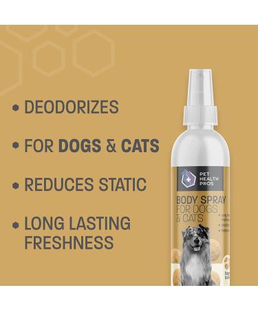 Pet Health Pros Dog Deodorizing Spray - Long Lasting Cologne for Dogs and Cats - 8 oz Sugar Cookie Scent - Buy Online on GoSupps.com