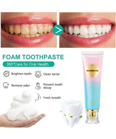 Niacinamide Whitening Toothpaste Anti-Stain Whitening Toothpaste Oral Cleaning to Remove Tooth Stains and Bad Breath (2pcs) - Buy Online on GoSupps.com