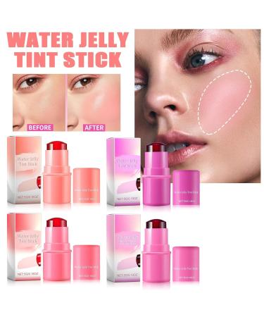 GECOMO Cooling Water Jelly Tint - Vegan & Cruelty-Free Sheer Lip & Cheek Stain Buildable Watercolor Finish 0.18Oz - 03# RED | International Shipping Available - Buy Online on GoSupps.com