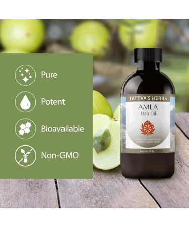 BUNDLE - 2 Pack - (!1) Mustard Seed Oil 16 oz.- Plus (1) Amla Hair Oil 8 0z. - Buy Online on GoSupps.com