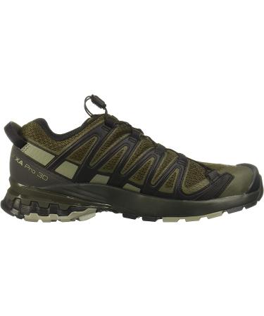 Salomon Men's Xa Pro 3D V8 Trail Running Shoes - Size 10 Grape Leaf/Peat/Shadow - Buy Online on GoSupps.com