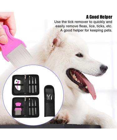 Dtt Tick Remover Tools Set - Efficient Safe Stainless Steel Pweezer Tick Remover for Humans&Pets Fleas Lice Tick Removal Tools Protector for Cats/Dogs/Horses Present Set 3 - Buy Online on GoSupps.com