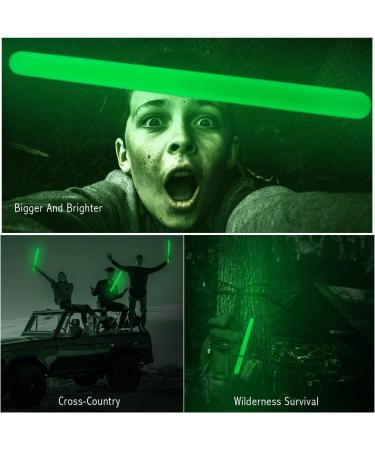 Industrial Grade Glow Stick 14inch 1pk | Ultra Bright Multi-Purpose Glow Whistles Value Pack - 10inch | Buy Now - Buy Online on GoSupps.com