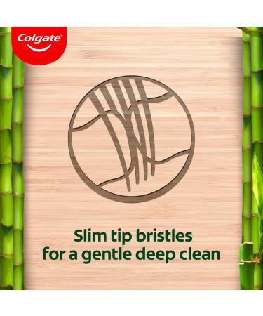 Bamboo Children's Toothbrushes - Eco-Friendly Soft Bristles Biodegradable & Recyclable | Ideal Travel Manual Toothbrush for Kids 6+ - Buy Online on GoSupps.com