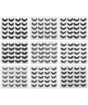 UAMOU 50/100/300pairs Natural Mink Eyelashes Faux 3d Mink lashes Strip Thick Dramatic False Eyelashes Extension Makeup Cils Cheerfully (Color : Y406 Size : 30 boxes) - Buy Online on GoSupps.com