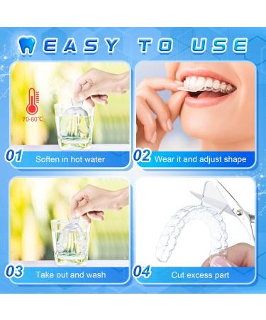 Beesjuy Anti-Snore Bite Rail Set - 4 Pieces for Teeth Protection & Whitening | International Shipping Available - Buy Online on GoSupps.com