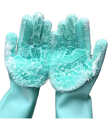 Cleaning Gloves Tableware Cleaning Gloves Household Scrubbers Kitchen Cleaning Tools Dishwashing Gloves Verde - Buy Online on GoSupps.com