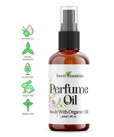 Sweet Essentials Coconut Cocoa Butter Perfume Oil - Organic Spray-On Hair & Body Oil - Alcohol & Silicone Free - 2 fl oz - Buy Online on GoSupps.com