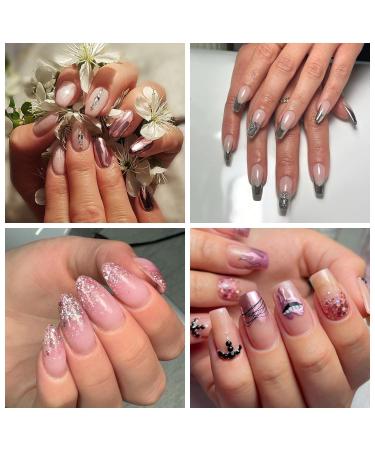 GZMAYUEN Chrome Nail Powder Set - 6 Colors Mirror Effect Metallic Pigment for Stunning Nails | International Shipping Available - Buy Online on GoSupps.com