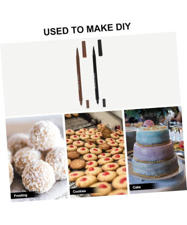 BRIGHTFUFU 2pcs Baking Pen Point Edible Baking Ink Pens Coloring Food Markers Food Coloring Pens Dual Plastic - Buy Online on GoSupps.com