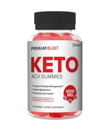 GREENVIFY Premium Blast Keto ACV Gummies - Detox Support (60 Gummies)