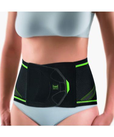 Bort 104680SP StabiloBasic Lady Sport Back Support with Pad - Size 1 Black | International Shipping Available - Buy Online on GoSupps.com