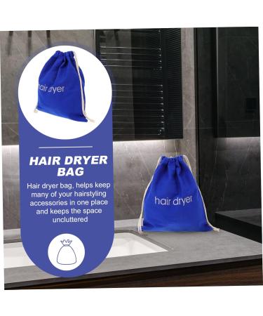 Healeved 3 Pcs Hair Dryer Storage Bag Hair Dryer Bag Green Fake Hair Edges Practical Storage Pouch Canvas - Buy Online on GoSupps.com