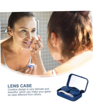 Buy Gatuida Travel Case for Colored Contact Lenses 5-Pack Blue Contact Lens Container | Durable & Stylish Eye Care Box | Perfect for Travel & Storage - Buy Online on GoSupps.com