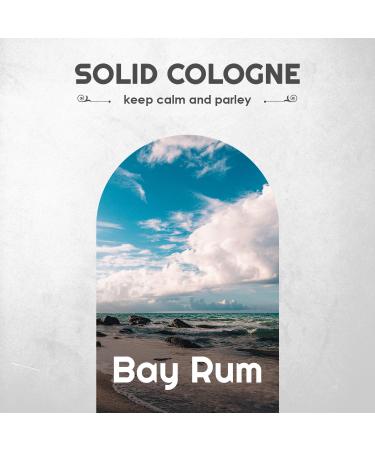 Bay Rum Solid Cologne - Natural Men's Bay Rum Cologne - Redefined men's fragrance Bay Rum Wax Cologne Bay Rum Travel Size Cologne for men - Bay Rum Solid Cologne for men (3/4 oz (Pack of 1) Bay Rum) - Buy Online on GoSupps.com