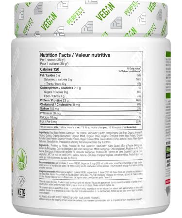 PERFECT Sports - DIESEL Vegan 100% Plant-Based Protein Powder Vanilla Ice Dream (10 Servings 350g) Vanilla Ice Dream 350 g (Pack of 1) - Buy Online on GoSupps.com
