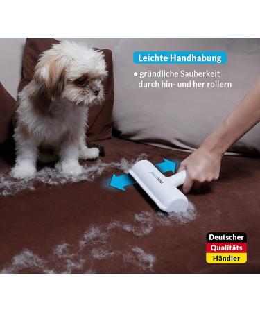 NEW MAXPRIME Animal Hair Remover Lint Roll Set | 100-Day Money Back Guarantee | Effective for Dog & Cat Hair on Clothes Sofas Cars & Carpets | RRP 29.95 - Buy Online on GoSupps.com