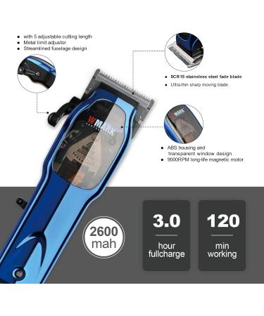2023 NG-9002 High Speed Professional Hair Clipper | Microchipped Magnetic Motor 9000RPM | Efficient Hair Cutting with Charge Stand | International Shipping Available - Buy Online on GoSupps.com