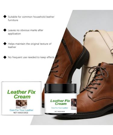  Generisch Handbag Conditioner - 100g - Leather Restoration Balm - Waterproof Balm for Footwear Boat Car Furniture Jacket Bag Seat Belt and Upholstery - Buy Online on GoSupps.com