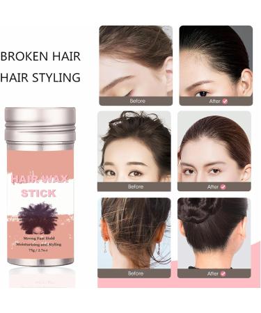 Hair Wax Stick 75g Soft Shiny Hair Styling Wax Non Greasy Styling Cream Hair Wax Stick for Frizzy Hair Gel Stick for Control - Buy Online on GoSupps.com