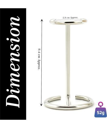 Haryali London Black Silver Tip Badger Hair Shaving Brush with Holder - 1 Count - Buy Online on GoSupps.com