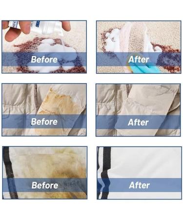 Dry Foam Cleaner 30ml Clothing Dry Foam Cleaner Clothing Dry Cleaning Spray Dry Foam Cleaner for Clothes Multi-Purpose Rinse-Free Cleaning Spray for Down Jackets Carpets Shirts(2 pcs) 2 pcs Clear - Buy Online on GoSupps.com