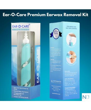 Ear-O-Care 4-in-1 Ear Wax Removal Kit Dual-Action Spiral & Scoop Soft Silicone Tips Gentle Ear Wax Removal Tool Patented Safety Stop Compact & Portable Ear-O-Care Premium Ear Wax Removal Tool Kit - Buy Online on GoSupps.com