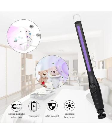 Portable UV Sanitizing Wand - LED Deep UV Lamp USB Rechargeable Foldable & Easy Use for Home - Shop Now - Buy Online on GoSupps.com