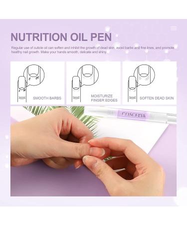 10pcs Cuticle Oil Pens Bulk - Nail Repair & Nourishment with Vitamins - Moisturize & Care for Cuticles - 10 Flavors - Buy Online on GoSupps.com