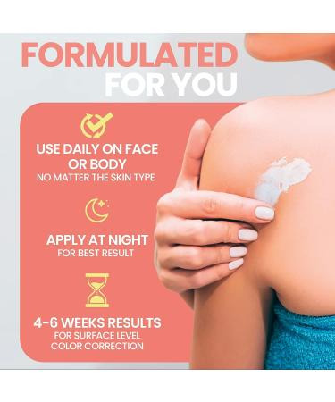 Supplement Spot Kojic Acid Face Cream for Dark Spots - Retinol A & Vitamin E Treatment - Anti-Aging & Even Skin Tone - 3.4 Oz - Buy Online on GoSupps.com