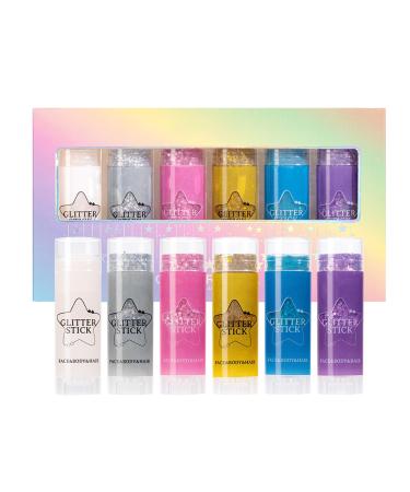 Sequins Shimmer Liquid Eyeshadow - Body Glue for Glitter Tattoos | Glitter Makeup Gel for Body and Face | Anti-perspirant Shimmering Body