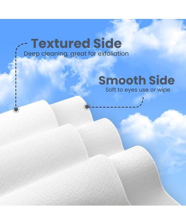 Biodegradable Disposable Face Towels - Lint-Free Makeup Remover for Sensitive Skin | Ourmed Life - 60 Pieces - Buy Online on GoSupps.com