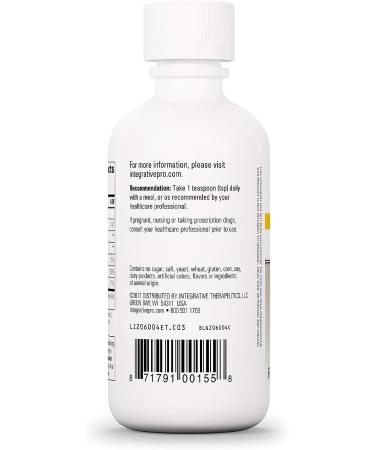Integrative Therapeutics Liquid Iron with Vitamin B12 and Folic Acid - Apple Cinnamon Flavored - 6 fl oz - Buy Online on GoSupps.com