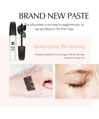 Eyelash mascara eyelash extension mascara Waterproof Prime Lash Mascara 10ml Wearable Black Mascara Makeup Supplies for Birthday Parties Costume Parties - Buy Online on GoSupps.com