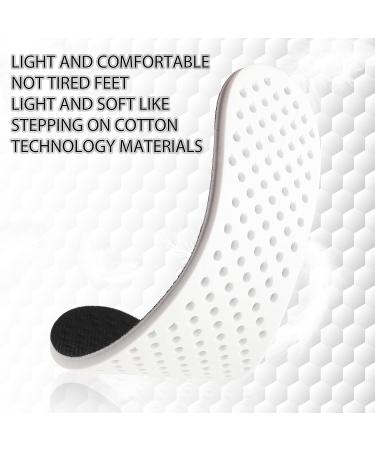 Buy WLLHYF Memory Foam Insoles - Breathable Anti-Odour Shock Absorbing Comfortable Shoe Inserts for Men & Women - Perfect Fit Cut-to-Size - Buy Online on GoSupps.com