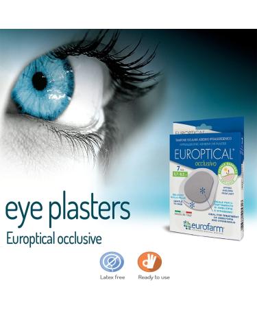 Buy Europtical Occlusivo Sterile Eye Patch for Strabismus & Amblyopia - Non-Woven Ready to Use (7 Pieces) - International Shipping Available - Buy Online on GoSupps.com
