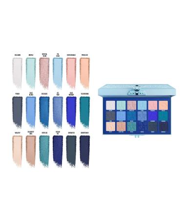 Jeffree Star Royalty Collection: Blood Sugar Blue Blood Eyeshadow Palette - 2 Pcs Bundle - Buy Online on GoSupps.com
