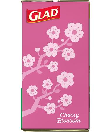 GLAD ForceFlex Plus Drawstring 13 Gallon Cherry Blossom Odor Shield Pink Trash Bags - 90 Count - Buy Online on GoSupps.com