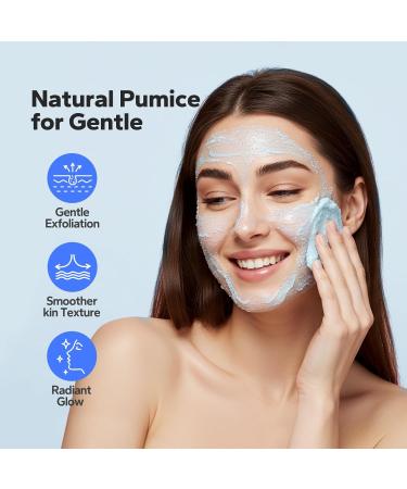SilkySecret Face Exfoliator (4.23 Oz) Face Scrub Microdermabrasion Facial Scrub Exfoliator with Natural Pumice Peptides & Botanical Extracts Facial Exfoliator for Smooth and Refreshed Skin - Buy Online on GoSupps.com