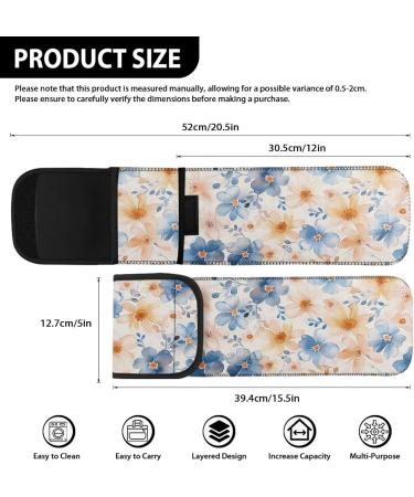 Heat Resistant Neoprene Curling Iron Holder | Flashideas Flower Storage Bag for Curling Irons & Hair Tools - Buy Online on GoSupps.com