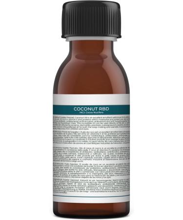 Organic Coconut RBD Oil 250ml | Mystic Moments - Pure & Natural | Ideal for Hair Face Nails Aromatherapy & Massage | Vegan & GVO - Buy Online on GoSupps.com