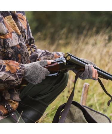 Palmyth Wool Fishing Gloves - 3-Cut Fingerless | Warm for Men & Women | Ideal for Winter Fly Fishing Ice Fishing Photography & Hunting | Gray Large-XXL - Buy Online on GoSupps.com