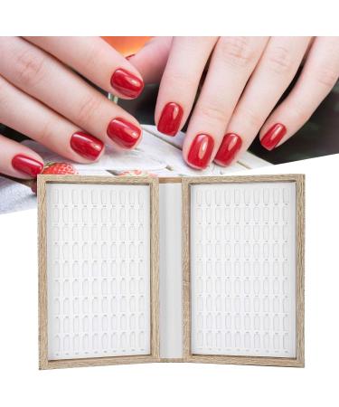 180 Colors Card Chart Nail Colour Display Book Gel Polish Nails Art Book for Salon Sample Showing Tools False Nail Tip Display Color Card Book (Color oscuro) - Buy Online on GoSupps.com
