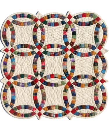 HONEYSEW Arcs & Fans Quilt Circle Cutter Ruler - Multifunctional Acrylic Quilters Ruler for Sewing Crafts - Buy Online on GoSupps.com