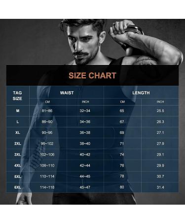 Mayboom Men's Sauna Vest for Weight Loss | Body Shaper Sweat Vest Faja Para Hombre | Black, Plus Size, Two Belt | Large - Buy Online on GoSupps.com